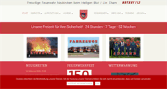Desktop Screenshot of feuerwehr-neukirchen.de